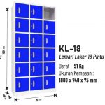 Jual locker besi 18 pintu kozure