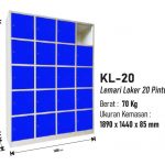 locker besi 20 pintu kozure