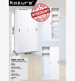 Lemari Pakaian Baju Kozure KWD 102 NP ok